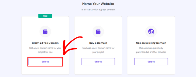 ثبت نام دامنه رایگان با هاستینگر