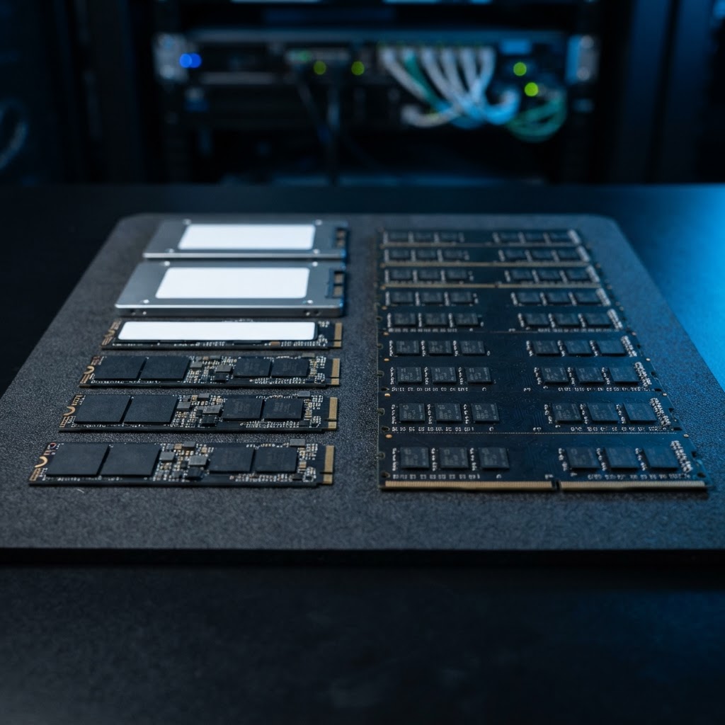 رم ECC و درایو NVMe برای ذخیره‌سازی ZFS در Proxmox